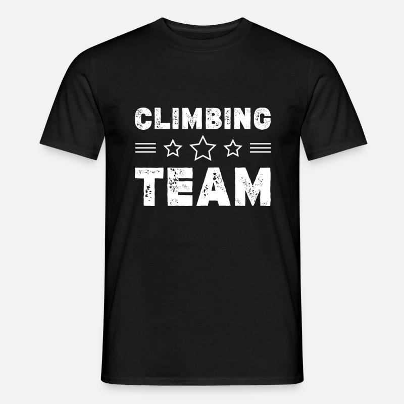 Équipe d’escalade - T-shirt homme - noir