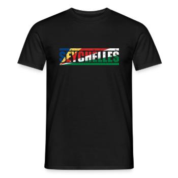Seychelles - Men's T-Shirt - black - Front - AI Model Male 178 light (178cm)