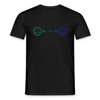 Damen Ruderer Herren Rowing Rudern - Männer T-Shirt - Schwarz - Vorne - AI Model Male 178 light (178cm)