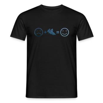 Herren Bobsport Bob Bob fahren Zweierbob Damen - Männer T-Shirt - Schwarz - Vorne - AI Model Male 178 light (178cm)