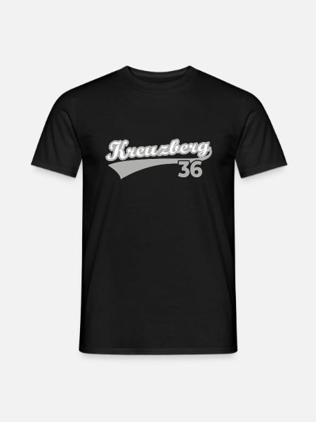 Kreuzberg 36 Berlin - Männer T-Shirt - Schwarz