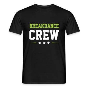 Équipe de breakdance - T-shirt homme - noir - Devant - AI Model Male 178 light (178cm)