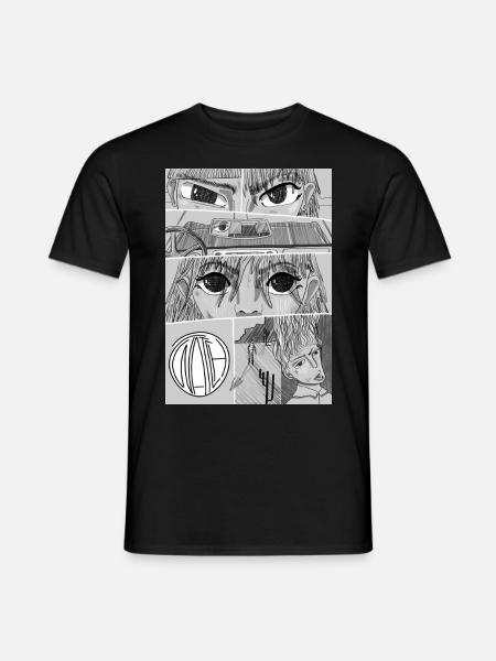 The calm before the storm - Men's T-Shirt - black