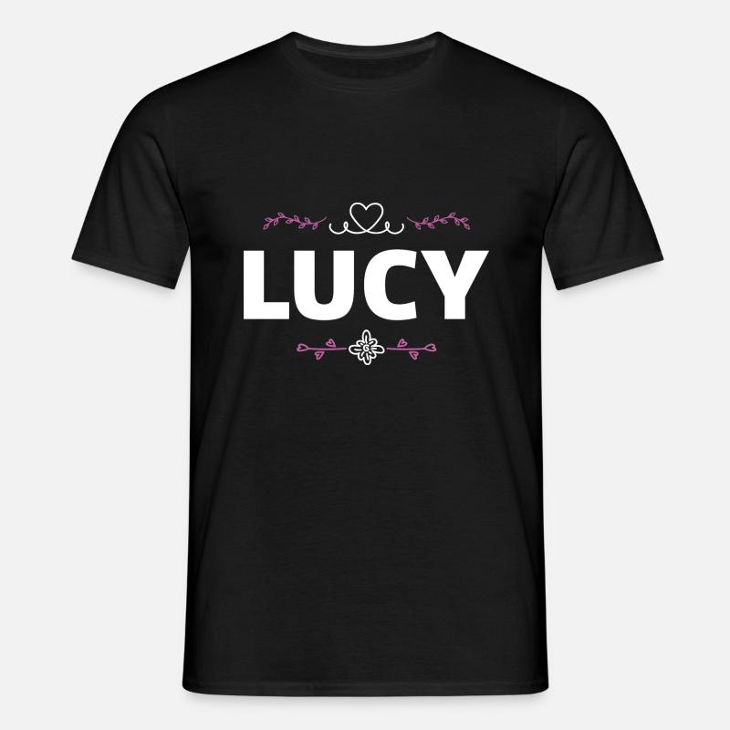 Lucy - T-shirt Homme - noir