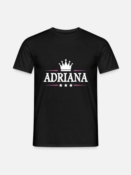 Adriana - Men's T-Shirt - black