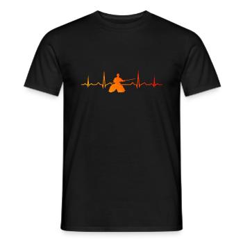 Aikido Aikidoka Martial Arts Women Men Martial Ar - Men's T-Shirt - black - Front - AI Model Male 178 light (178cm)