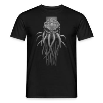 Chutulhu - 7 day Mythos - Men's T-Shirt - black - Front - AI Model Male 178 light (178cm)