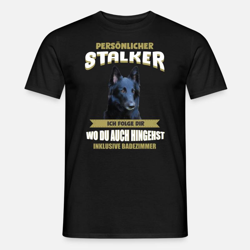Groenendael Hund - Groenendael - Männer T-Shirt - Schwarz