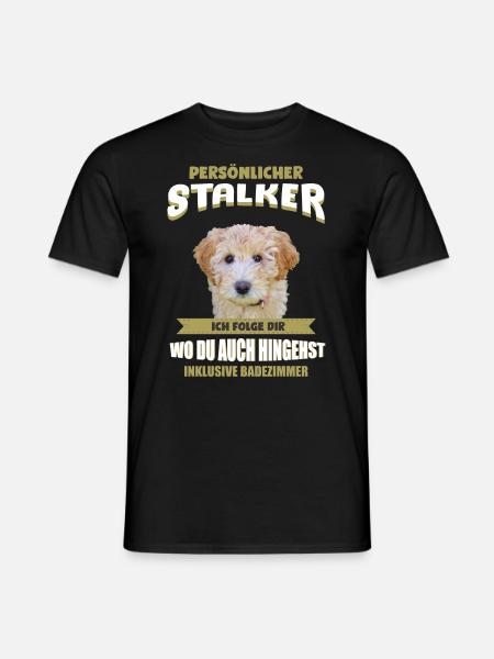 Labradoodle - Männer T-Shirt - Schwarz
