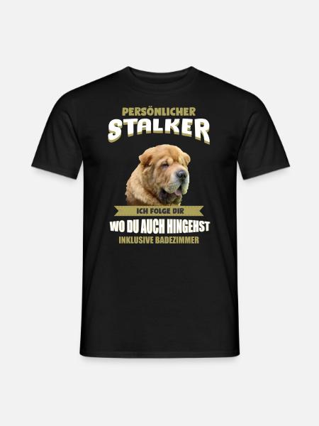 Shar Pei Hund - Shar Pei - Männer T-Shirt - Schwarz