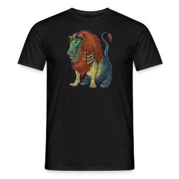 Mythologie égyptienne Divinité Ammit - T-shirt homme - noir - Devant - AI Model Male 178 light (178cm)