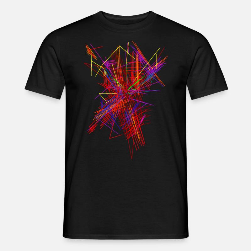 Abstract Scifi - Men's T-Shirt - black