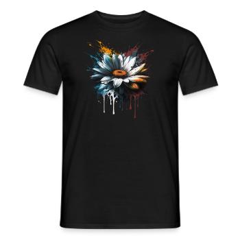 Daisy - Men's T-Shirt - black - Front - AI Model Male 178 light (178cm)