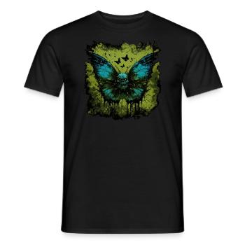 Gruseliges Horror Insekt - Männer T-Shirt - Schwarz - Vorne - AI Model Male 178 light (178cm)