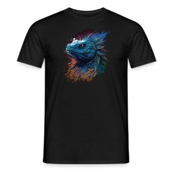 Murmure du dragon - T-shirt homme - noir - Devant - AI Model Male 178 light (178cm)