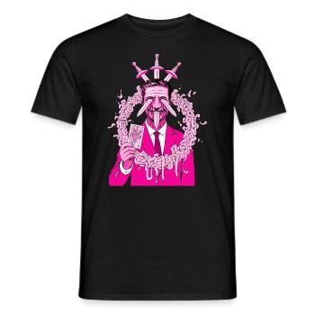 MYSTERIUM 1 - Männer T-Shirt - Schwarz - Vorne - AI Model Male 178 light (178cm)