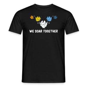 Aroace - Aroace Pride - Aroace Flag - Cute Aroace - Männer T-Shirt - Schwarz - Vorne - AI Model Male 178 light (178cm)