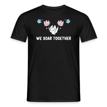 Transgender - Transgender Pride - Transgender Flag - Men's T-Shirt - black - Front - AI Model Male 178 light (178cm)