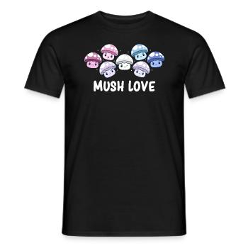 Bigender - Bigender Pride - Bigender Flag - Männer T-Shirt - Schwarz - Vorne - AI Model Male 178 light (178cm)