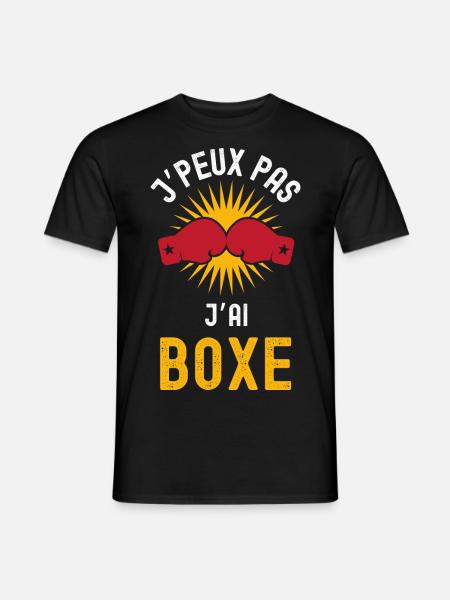 Sport boxe 1 - T-shirt homme - noir