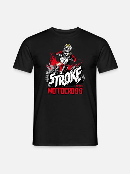 2-Stroke Motocross - Men's T-Shirt - black