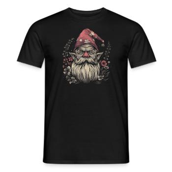 Drôle de nain de jardin - T-shirt homme - noir - Devant - AI Model Male 178 light (178cm)