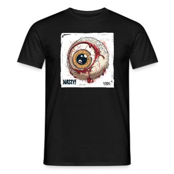 Un œil méchant et dégoûtant - T-shirt homme - noir - Devant - AI Model Male 178 light (178cm)