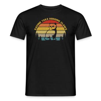 Veterinarian - Veterinarian Joke - Veterinary - Männer T-Shirt - Schwarz - Vorne - AI Model Male 178 light (178cm)