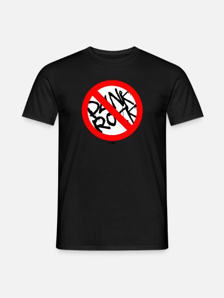 Punk Rock interdit Punk Rock - T-shirt homme - noir