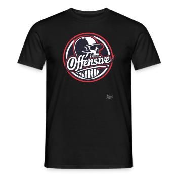 Crâne alternatif Crâne effronté et provocateur - T-shirt homme - noir - Devant - AI Model Male 178 light (178cm)