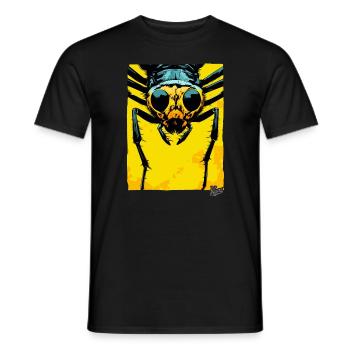 Monster-Ameise: Kleiner Riese - Männer T-Shirt - Schwarz - Vorne - AI Model Male 178 light (178cm)