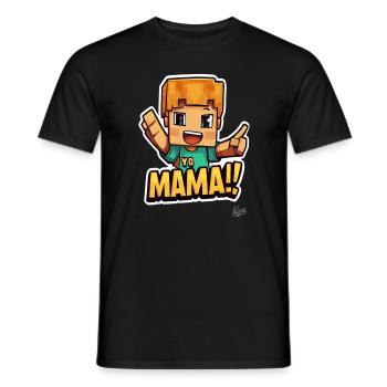 Yo maman ! - T-shirt homme - noir - Devant - AI Model Male 178 light (178cm)