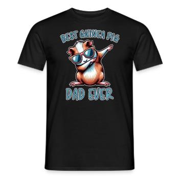 Guinea Pig Saying, Guinea Pig Gift - Men's T-Shirt - black - Front - AI Model Male 178 light (178cm)