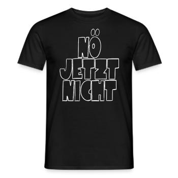 Lower Austria not now - Men's T-Shirt - black - Front - AI Model Male 178 light (178cm)