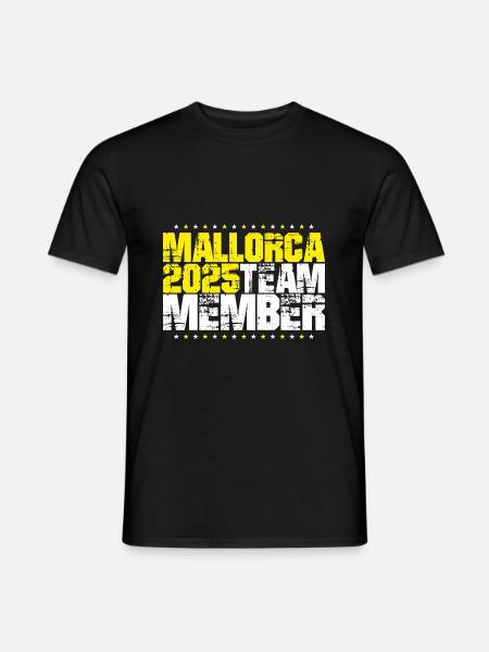 Mallorca 2025 Team - Men's T-Shirt - black