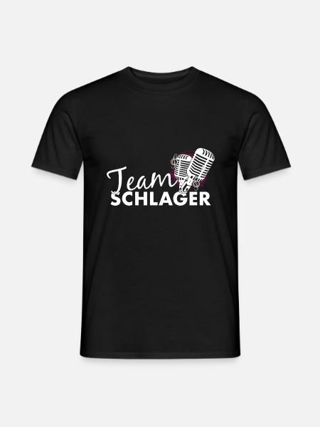 Team Schlager - Men's T-Shirt - black