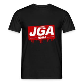 JGA Team Junggesellenabschied - Männer T-Shirt - Schwarz - Vorne - AI Model Male 178 light (178cm)
