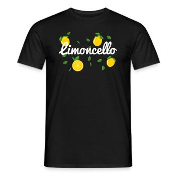 Limoncello Zitronen Italien Tequila Lemon Geschenk - Männer T-Shirt - Schwarz - Vorne - AI Model Male 178 light (178cm)