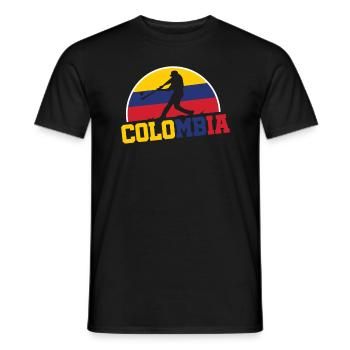 Kolumbien Baseball Nationalmannschaft Championship - Männer T-Shirt - Schwarz - Vorne - AI Model Male 178 light (178cm)