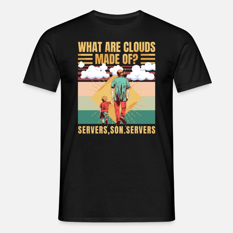 Funny Programmer Software Developer Computer - T-shirt Homme - noir