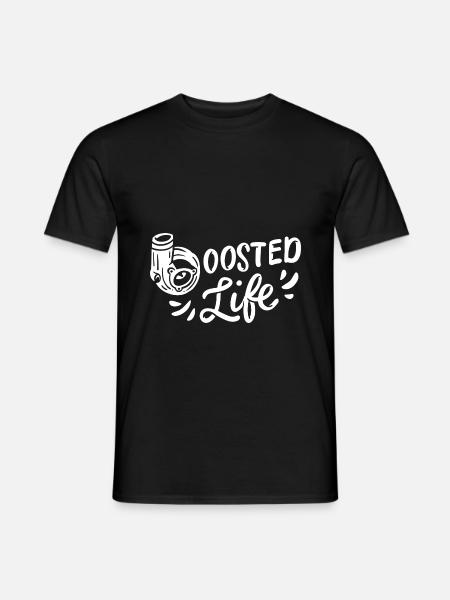 Boosted Life Für Autoschrauber - Männer T-Shirt - Schwarz