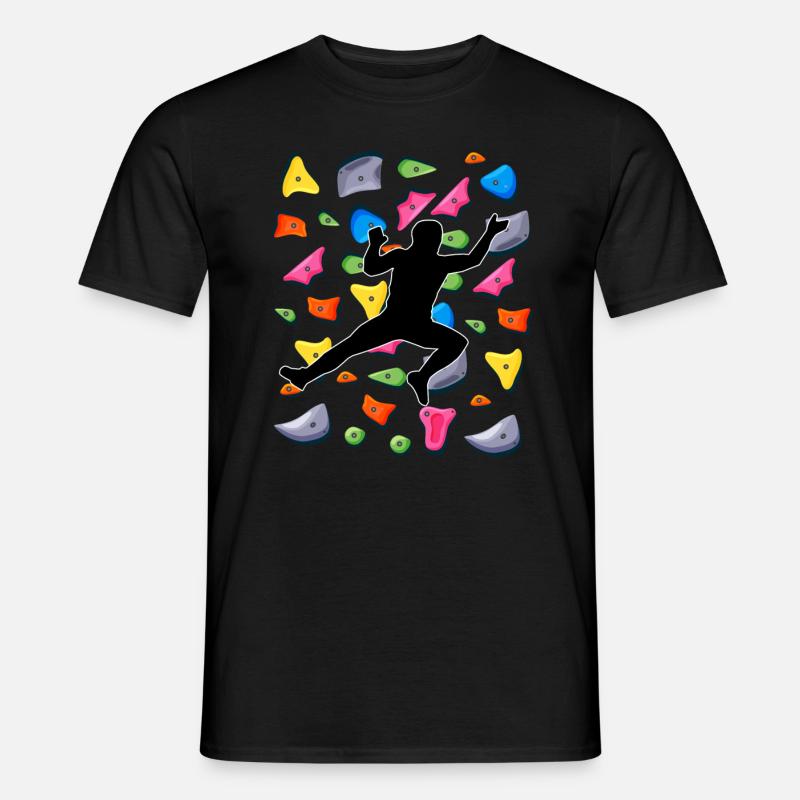 boulderer - Männer T-Shirt - Schwarz