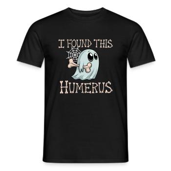 Halloween Geist Krankenschwester Knochen Lustig - Männer T-Shirt - Schwarz - Vorne - AI Model Male 178 light (178cm)