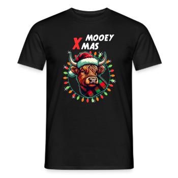 Noël de Noël de Noël de Noël - T-shirt homme - noir - Devant - AI Model Male 178 light (178cm)