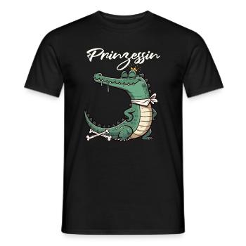 Carnaval Cologne Crocodile Princesse Kölle Alaaf - T-shirt homme - noir - Devant - AI Model Male 178 light (178cm)