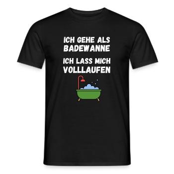 Carnaval Cologne Cologne Alaaf Alcool Fête Drôle - T-shirt homme - noir - Devant - AI Model Male 178 light (178cm)