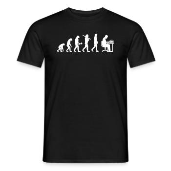 Amateurfunker Amateurfunk Radio Ham Amateur Radio - Men's T-Shirt - black - Front - AI Model Male 178 light (178cm)