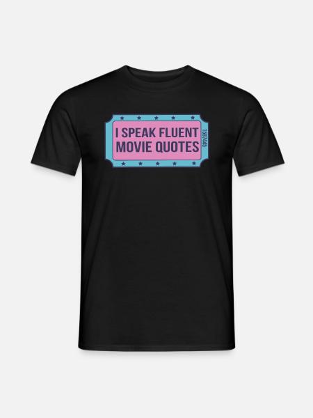 Funny Movie - Men's T-Shirt - black