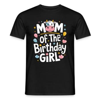 Éleveur de vaches Ferme Éleveur de vaches - T-shirt homme - noir - Devant - AI Model Male 178 light (178cm)