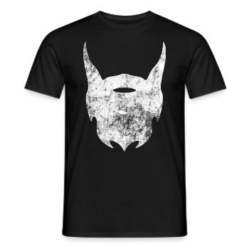 barbe - T-shirt homme - noir - Devant - AI Model Male 178 light (178cm)